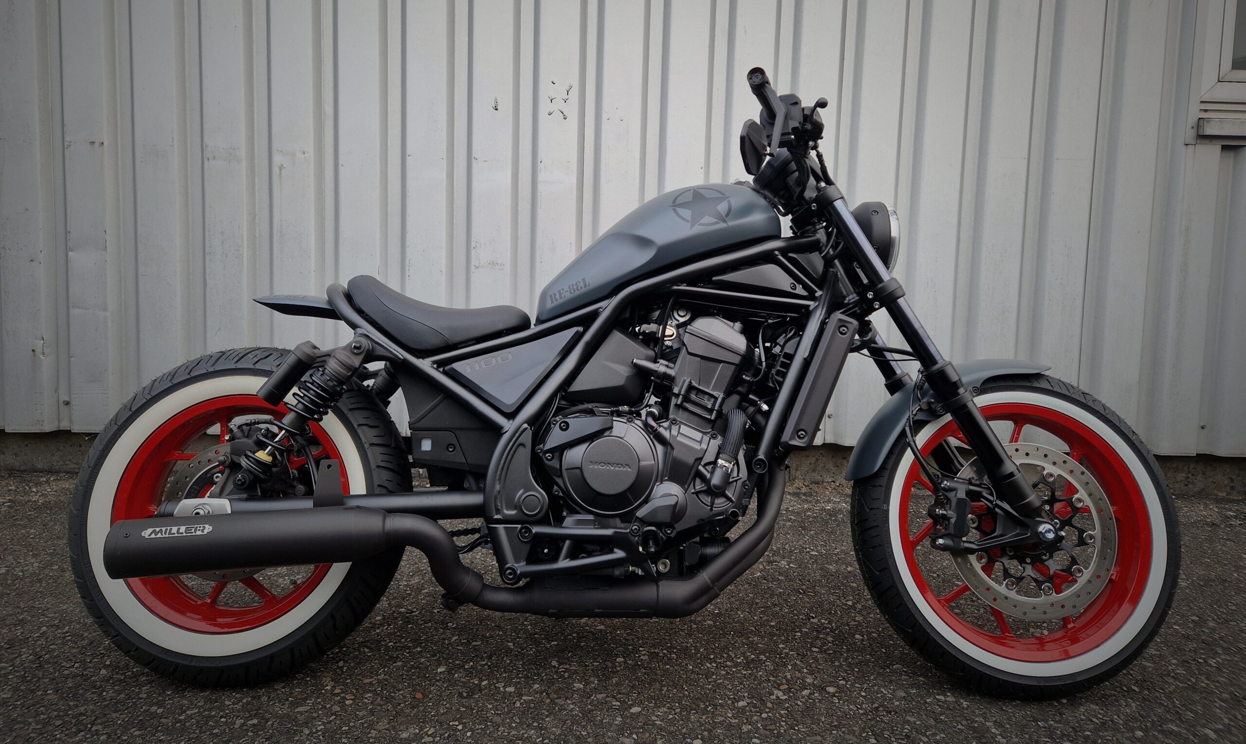 HONDA CMX 1100 REBEL GRAU